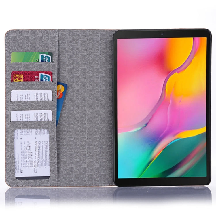 Cross Texture Horizontal Flip Leather Case for Galaxy Tab A 8 (2019) P200 / P205,  with Holder & Card Slots & Wallet