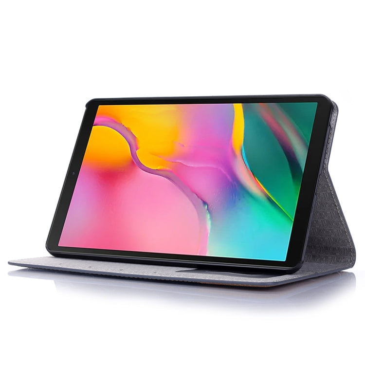 Cross Texture Horizontal Flip Leather Case for Galaxy Tab A 8 (2019) P200 / P205,  with Holder & Card Slots & Wallet