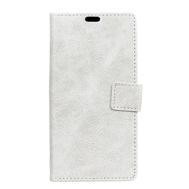 Retro Crazy Horse Texture Horizontal Flip Leather Case for Galaxy J7 (2018), with Holder & Card Slots & Photo Frame