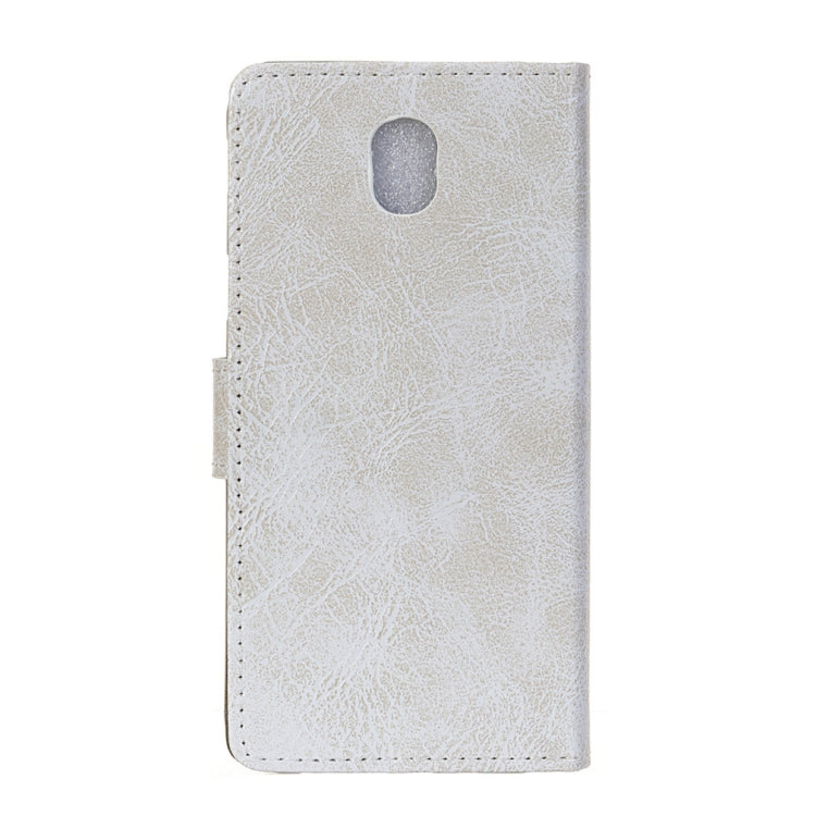 Retro Crazy Horse Texture Horizontal Flip Leather Case for Galaxy J7 (2018), with Holder & Card Slots & Photo Frame