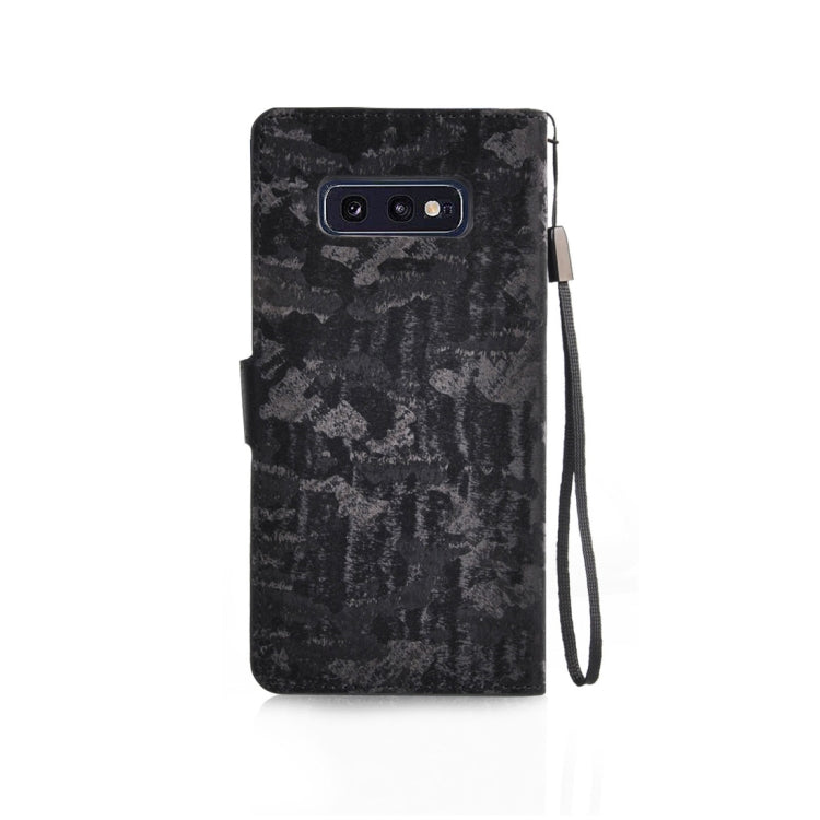 Horizontal Flip 3D Gradient Color PU + TPU Leather Case for Galaxy S10e, with Holder & Card Slots & Photo frame
