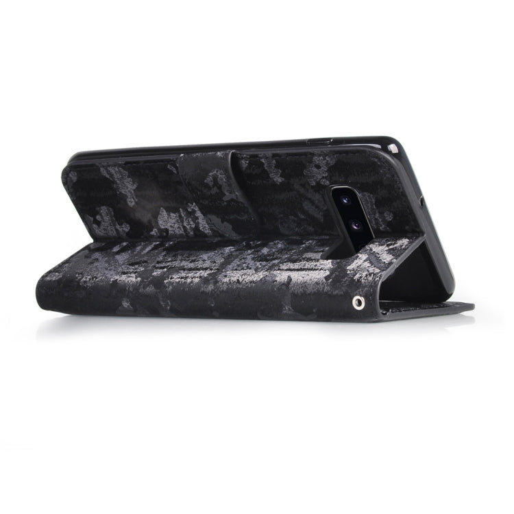 Horizontal Flip 3D Gradient Color PU + TPU Leather Case for Galaxy S10e, with Holder & Card Slots & Photo frame