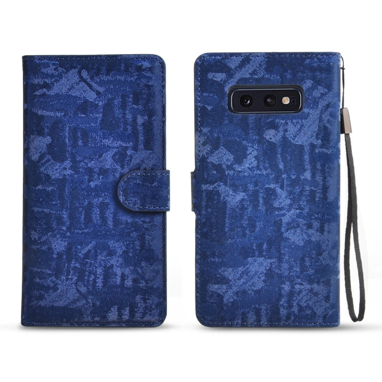 Horizontal Flip 3D Gradient Color PU + TPU Leather Case for Galaxy S10e, with Holder & Card Slots & Photo frame