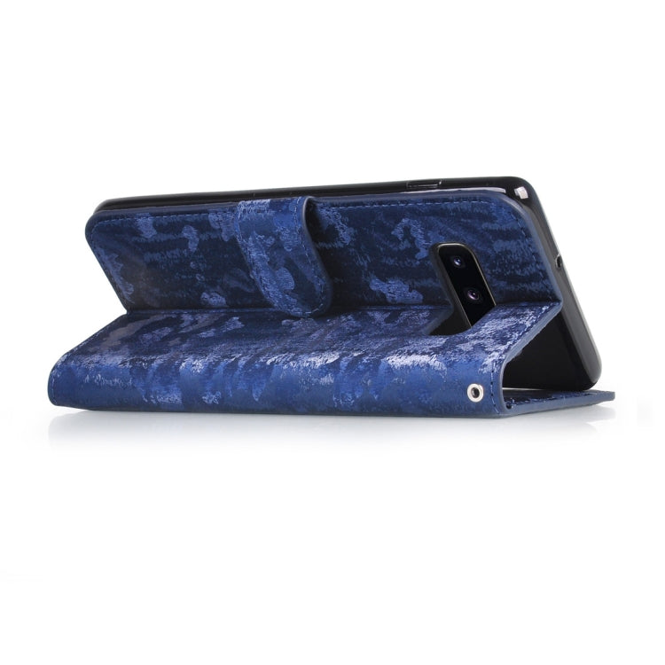 Horizontal Flip 3D Gradient Color PU + TPU Leather Case for Galaxy S10e, with Holder & Card Slots & Photo frame
