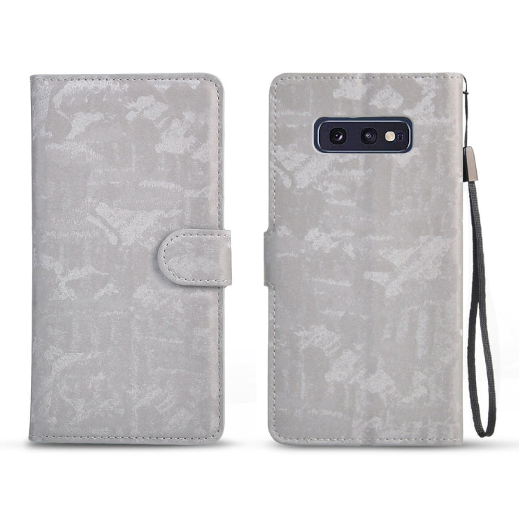 Horizontal Flip 3D Gradient Color PU + TPU Leather Case for Galaxy S10e, with Holder & Card Slots & Photo frame