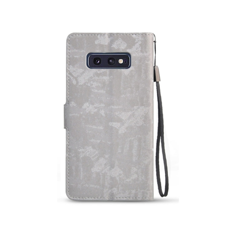Horizontal Flip 3D Gradient Color PU + TPU Leather Case for Galaxy S10e, with Holder & Card Slots & Photo frame