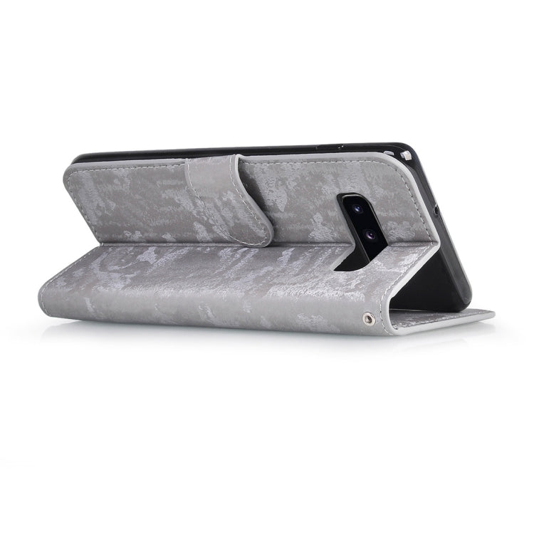 Horizontal Flip 3D Gradient Color PU + TPU Leather Case for Galaxy S10e, with Holder & Card Slots & Photo frame
