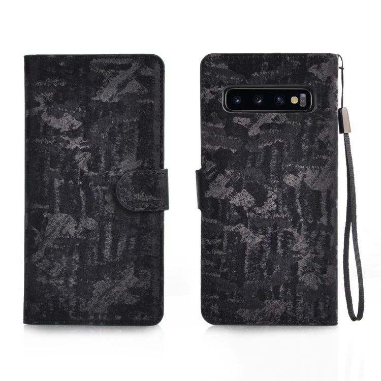 Horizontal Flip 3D Gradient Color PU + TPU Leather Case for Galaxy S10+, with Holder & Card Slots & Photo frame