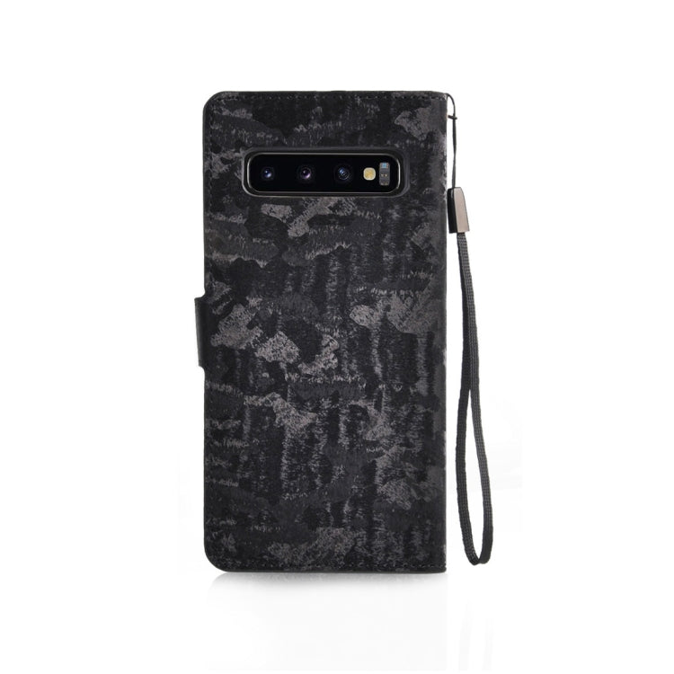 Horizontal Flip 3D Gradient Color PU + TPU Leather Case for Galaxy S10+, with Holder & Card Slots & Photo frame