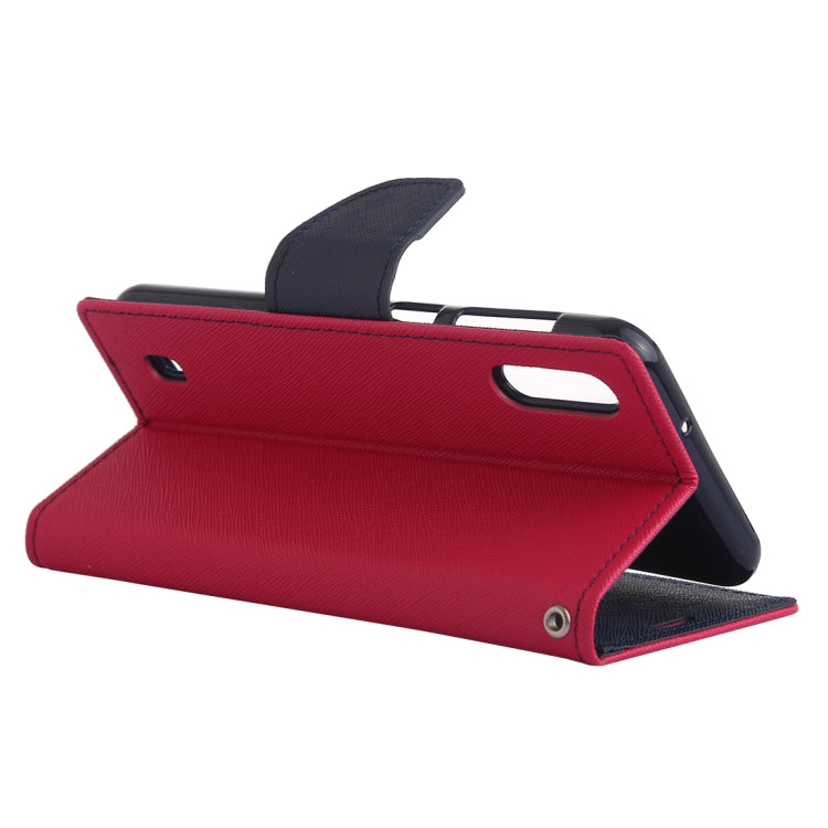 GOOSPERY FANCY DIARY Horizontal Flip PU Leather Case for Galaxy M10, with Holder & Card Slots & Wallet