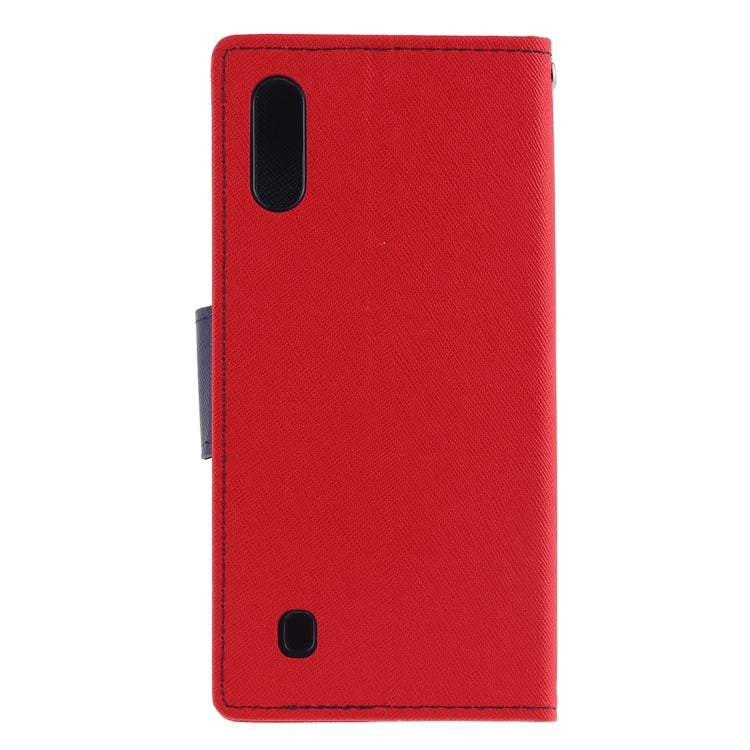 GOOSPERY FANCY DIARY Horizontal Flip PU Leather Case for Galaxy M10, with Holder & Card Slots & Wallet