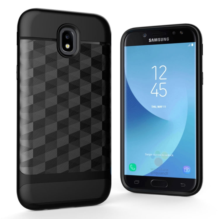 For Galaxy J3 (2017) / J330 ( EU Version) 3D Diamond TPU+PC Protective Combination Case