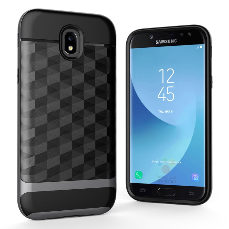 For Galaxy J3 (2017) / J330 ( EU Version) 3D Diamond TPU+PC Protective Combination Case