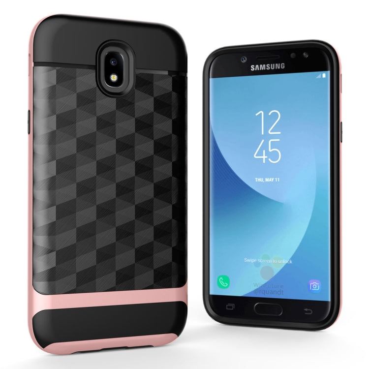 For Galaxy J5 (2017) / J530 ( EU Version) 3D Diamond TPU+PC Protective Combination Case