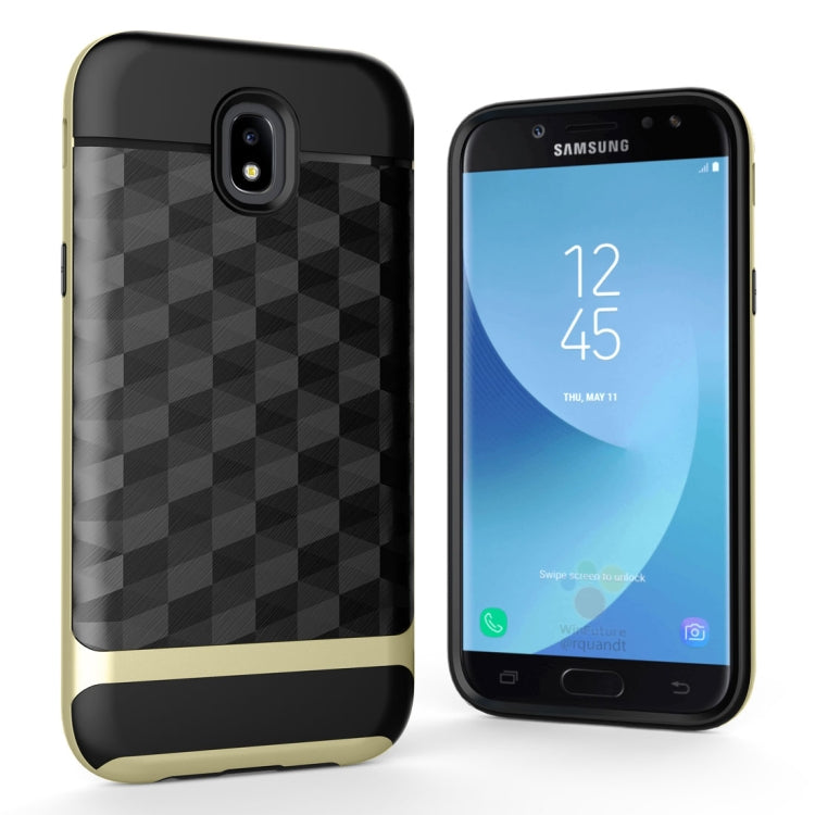 For Galaxy J7 (2017) / J730 ( EU Version) 3D Diamond TPU+PC Protective Combination Case
