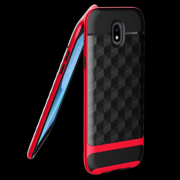 For Galaxy J7 (2017) / J730 ( EU Version) 3D Diamond TPU+PC Protective Combination Case