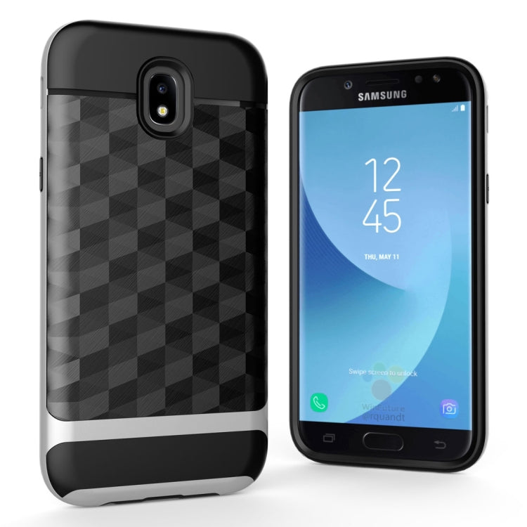 For Galaxy J7 (2017) / J730 ( EU Version) 3D Diamond TPU+PC Protective Combination Case