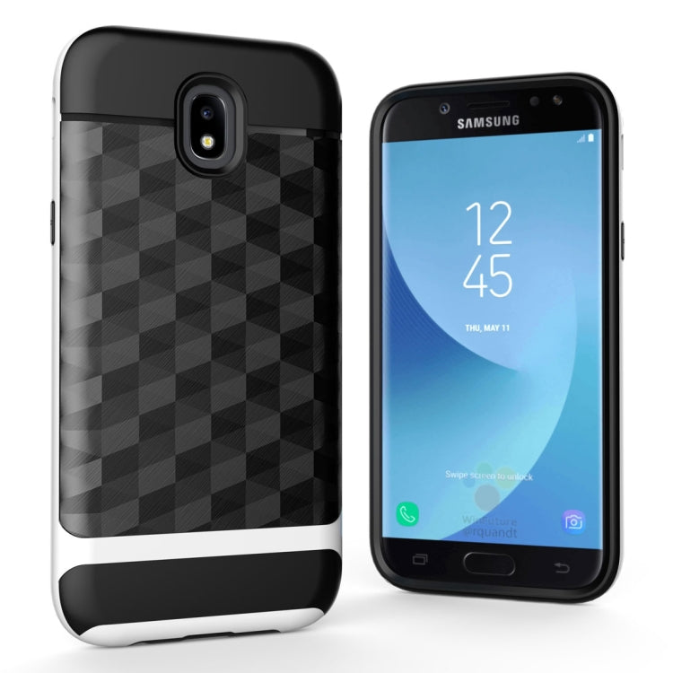 For Galaxy J7 (2017) / J730 ( EU Version) 3D Diamond TPU+PC Protective Combination Case