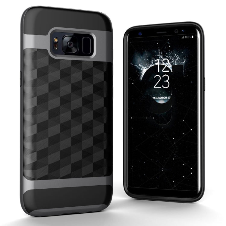 For Galaxy S8 3D Diamond TPU+PC Protective Combination Case