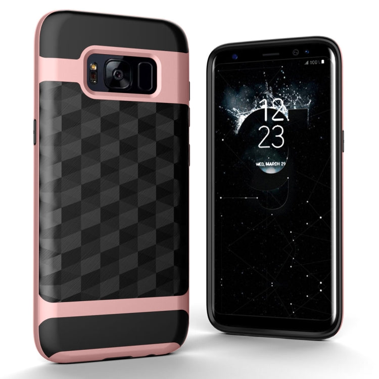 For Galaxy S8 3D Diamond TPU+PC Protective Combination Case
