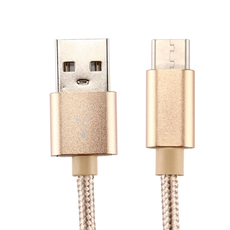 Knit Texture USB to USB-C / Type-C Data Sync Charging Cable, Cable Length: 3m, 3A Total Output, 2A Transfer Data