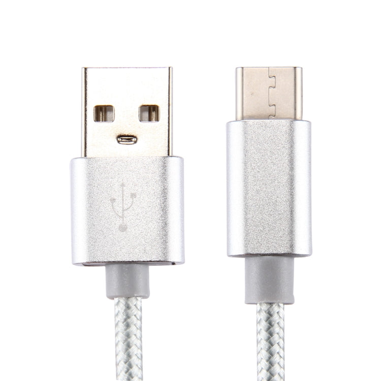 Knit Texture USB to USB-C / Type-C Data Sync Charging Cable, Cable Length: 3m, 3A Total Output, 2A Transfer Data