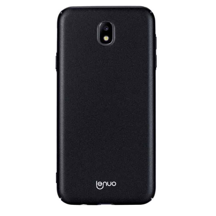 Lenuo for Galaxy J5 (2017) (EU Version) PC Ultra-thin Impact Protection Case(Black)