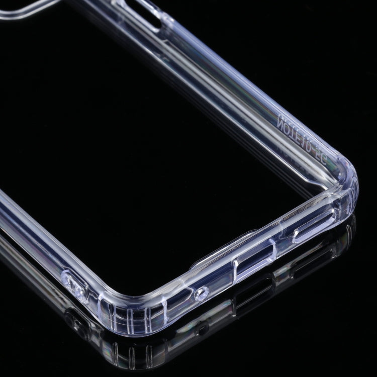 For Xiaomi Redmi Note 10 5G Four-corner Shockproof Transparent TPU + PC Protective Case