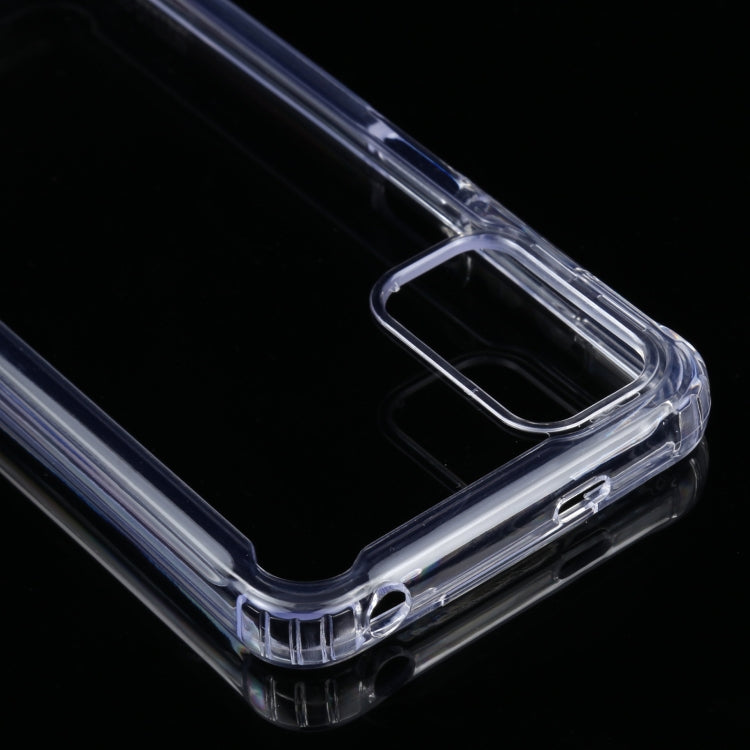 For Xiaomi Redmi Note 10 5G Four-corner Shockproof Transparent TPU + PC Protective Case