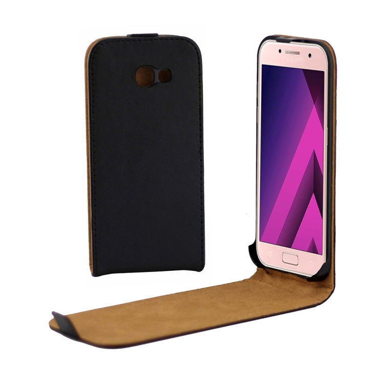 For Galaxy A3 (2017) / A320 Vertical Flip Leather Protective Back Cover Case
