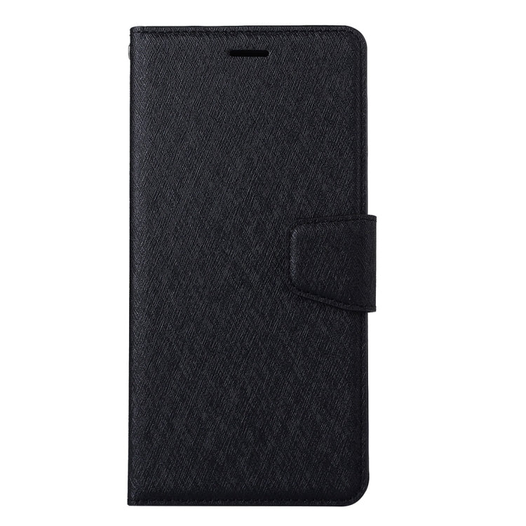 For Galaxy S8 Silk Texture Horizontal Flip Leather Case with Holder & Card Slots & Wallet & Photo Frame