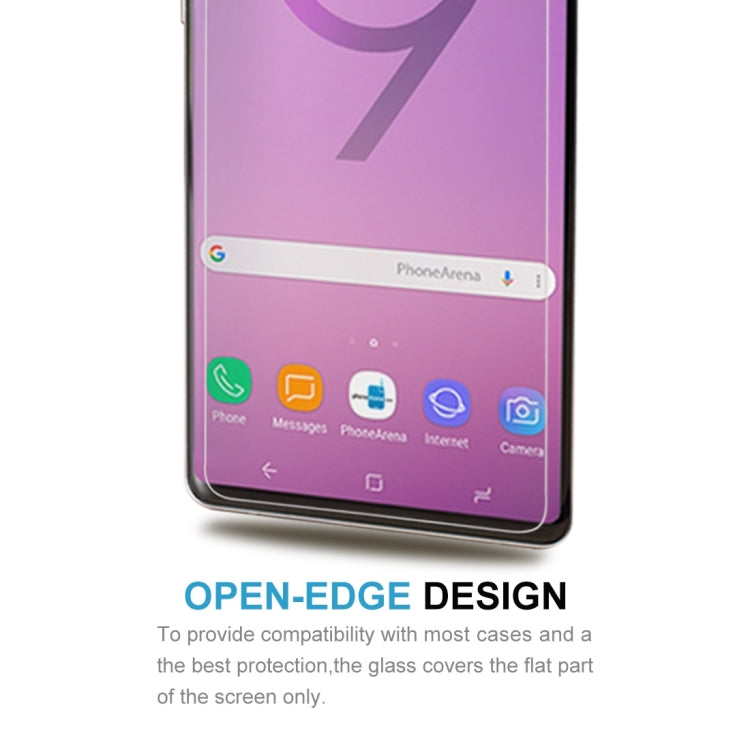 2 PCS 9H 2.5D Non-full Curved Tempered Glass Film for Galaxy Note 9