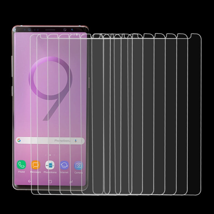 10 PCS 9H 2.5D Non-full Curved Tempered Glass Film for Galaxy Note 9