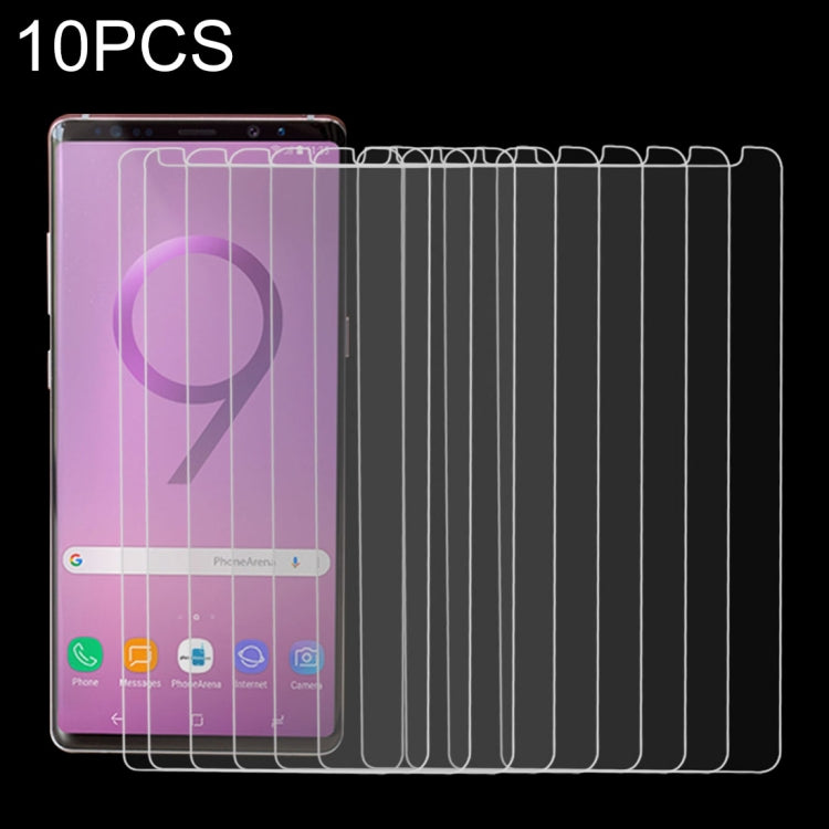 10 PCS 9H 2.5D Non-full Curved Tempered Glass Film for Galaxy Note 9