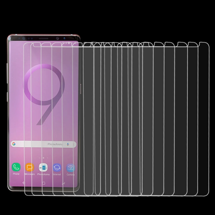 100 PCS 9H 2.5D Non-full Curved Tempered Glass Film for Galaxy Note 9