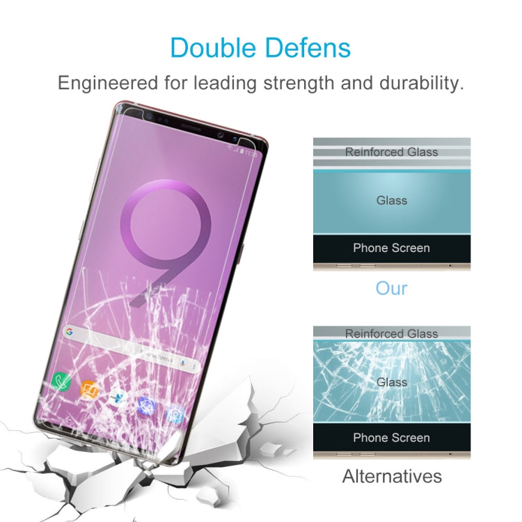 9H 2.5D Non-full Curved Tempered Glass Film for Galaxy Note 9