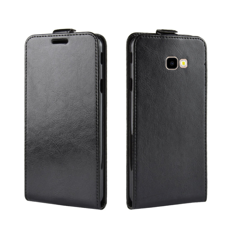 Business Style Vertical Flip TPU Leather Case for Galaxy J4+, with Card Slot