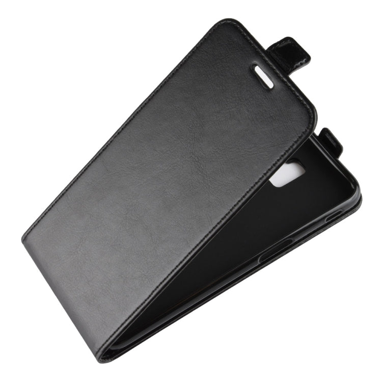 Business Style Vertical Flip TPU Leather Case for Galaxy J6+, with Card Slot