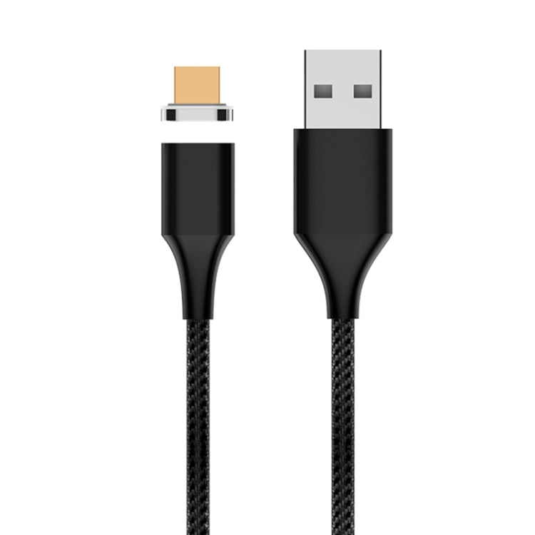 M11 3A USB to Micro USB Nylon Braided Magnetic Data Cable, Cable Length: 1m