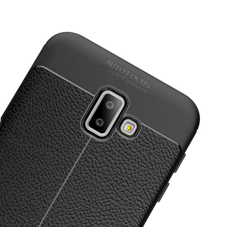 Litchi Texture TPU Shockproof Case for Galaxy J6+