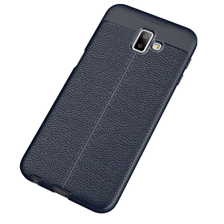 Litchi Texture TPU Shockproof Case for Galaxy J6+