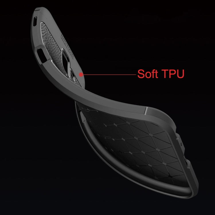 Litchi Texture TPU Shockproof Case for Galaxy J6+