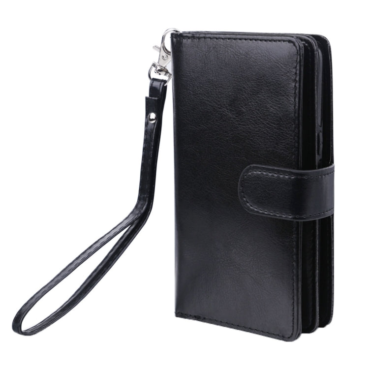 For Galaxy S8 Separable Retro Crazy Horse Texture Horizontal Flip Leather Case with Detachable Back Protective Case & Nine Card Slots & Wallet & Photo Frame & Lanyard