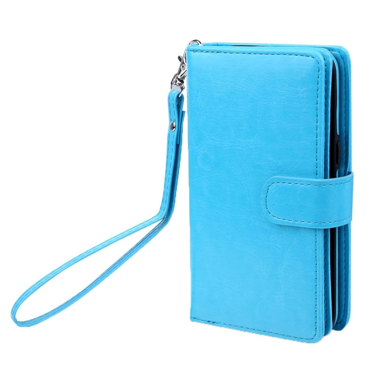 For Galaxy S8 Separable Retro Crazy Horse Texture Horizontal Flip Leather Case with Detachable Back Protective Case & Nine Card Slots & Wallet & Photo Frame & Lanyard