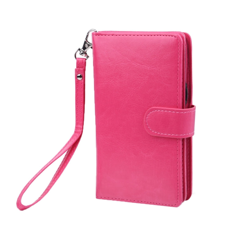 For Galaxy S8 Plus Separable Retro Crazy Horse Texture Horizontal Flip Leather Case with Detachable Back Protective Case & Nine Card Slots & Wallet & Photo Frame & Lanyard