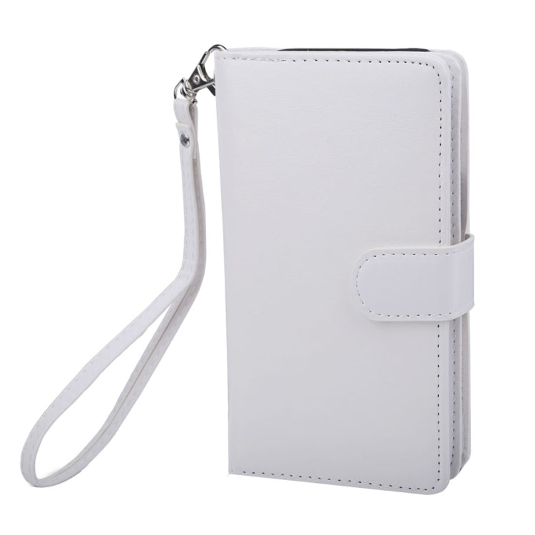 For Galaxy S8 Plus Separable Retro Crazy Horse Texture Horizontal Flip Leather Case with Detachable Back Protective Case & Nine Card Slots & Wallet & Photo Frame & Lanyard