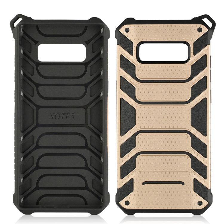 For Galaxy Note 8 Shockproof Anti-slip TPU + PC Protective Back Case