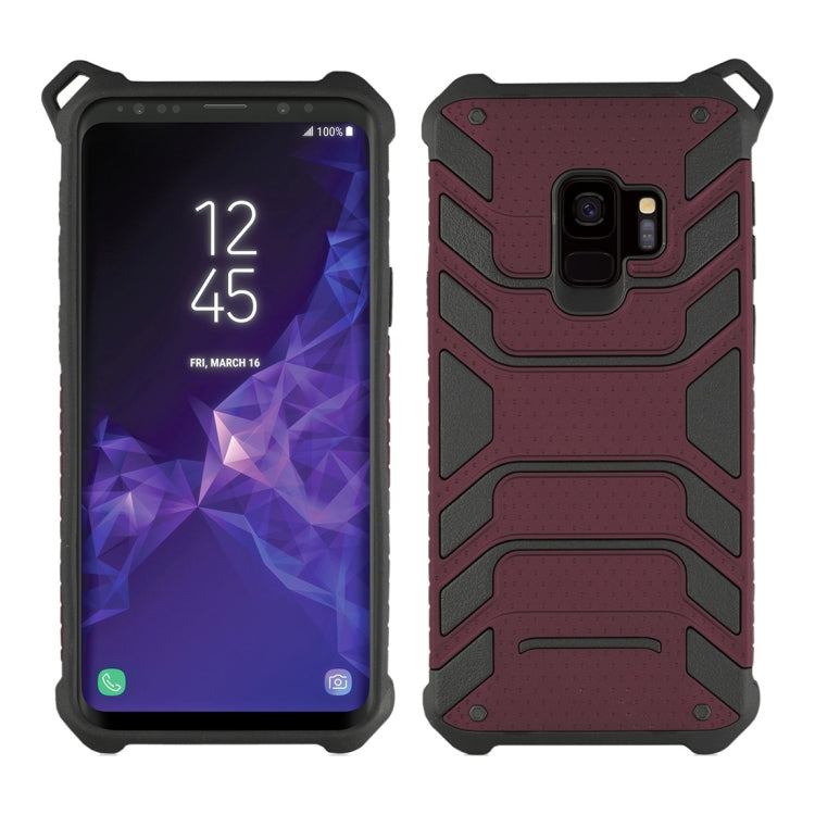 For Galaxy S9 Shockproof Anti-slip TPU + PC Protective Back Case