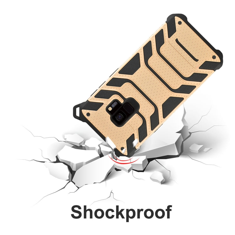 For Galaxy S9 Shockproof Anti-slip TPU + PC Protective Back Case