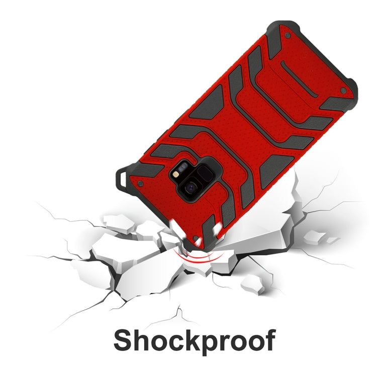 For Galaxy S9 Shockproof Anti-slip TPU + PC Protective Back Case